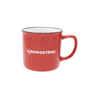 Red Holiday Camper Mug