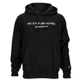 We Stop Breaches Champion® Drawstring Hoodie