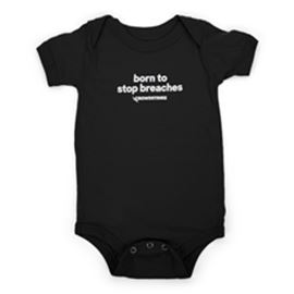 Black Born To Stop Breaches Onesie