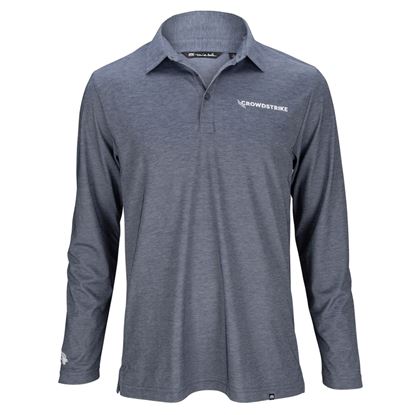 CrowdStrike TravisMathew Coto Longsleeve Polo