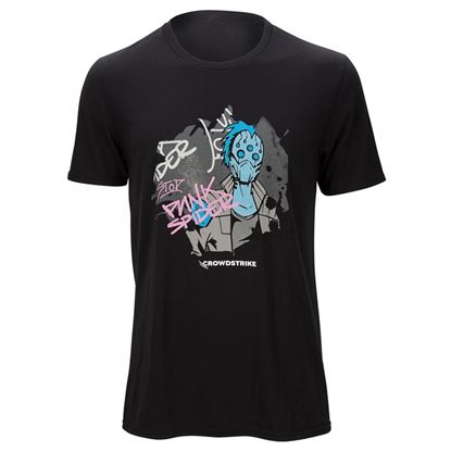 CrowdStrike Metallic Punk Spider Tee 