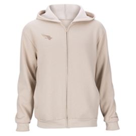 Cream Adversary Embroidered Zip-Up