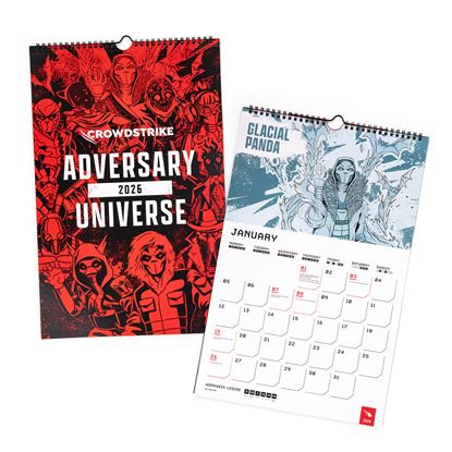 2026 Adversary Wall Calendar