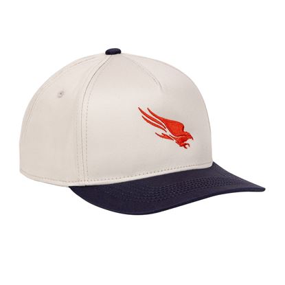Two-Tone Red/Navy Falcon Cap