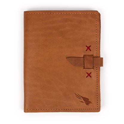 Mini Leather Falcon Padfolio