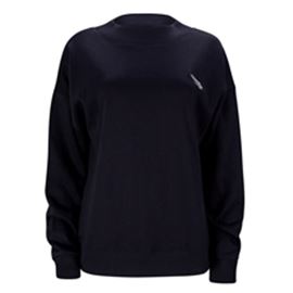 Women's Falcon Mock Neck Sweatshirt- Navy