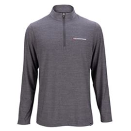 TravisMathew CrowdStrike Crestview Quarter-Zip- Gray