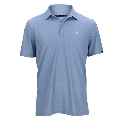 TravisMathew Falcon Oceanside Polo- Blue